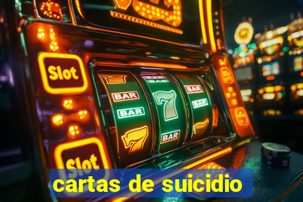 cartas de suicidio